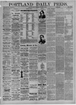 Portland Daily Press: December 09,1884