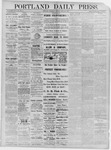 Portland Daily Press: December 12,1884