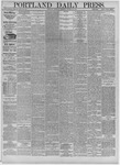 Portland Daily Press: December 13,1884