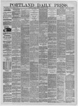Portland Daily Press: December 27,1884