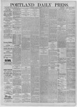 Portland Daily Press: August 06,1885