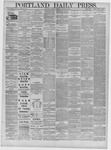 Portland Daily Press: January 10,1885
