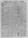 Portland Daily Press: January 07,1886
