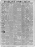 Portland Daily Press: January 08,1886