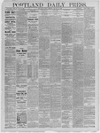 Portland Daily Press: January 12,1886