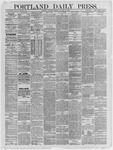 Portland Daily Press: January 14,1886