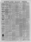 Portland Daily Press: January 28,1886