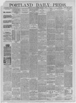 Portland Daily Press: February 01,1886