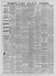 Portland Daily Press: February 03,1886