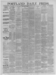 Portland Daily Press: February 04,1886