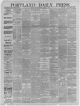 Portland Daily Press: February 08,1886