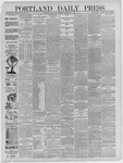 Portland Daily Press: February 10,1886