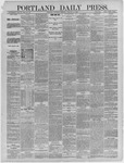 Portland Daily Press: February 13,1886