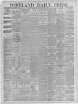 Portland Daily Press: February 18,1886