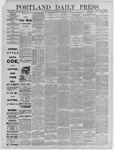 Portland Daily Press: February 23,1886