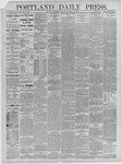 Portland Daily Press: February 24,1886