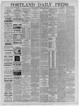 Portland Daily Press: March 06,1886