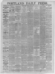 Portland Daily Press: March 08,1886