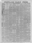 Portland Daily Press: March 09,1886