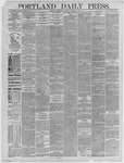 Portland Daily Press: March 10,1886
