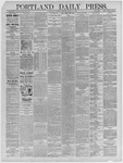 Portland Daily Press: March 11,1886