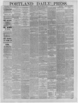 Portland Daily Press: March 29,1886
