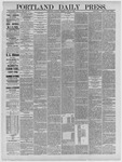 Portland Daily Press: April 10,1886