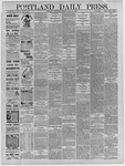 Portland Daily Press: April 14,1886