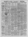 Portland Daily Press: April 20,1886