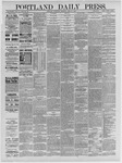 Portland Daily Press: April 21,1886