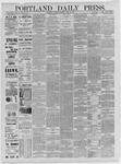 Portland Daily Press: April 22,1886