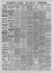 Portland Daily Press: April 24,1886