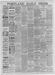 Portland Daily Press: April 27,1886