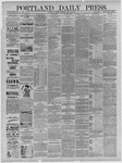Portland Daily Press: April 30,1886