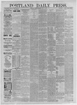 Portland Daily Press: May 03,1886