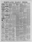 Portland Daily Press: May 04,1886