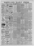Portland Daily Press: May 06,1886
