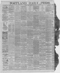 Portland Daily Press: May 07,1886