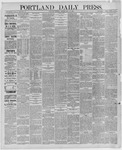 Portland Daily Press: May 13,1886