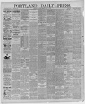 Portland Daily Press: May 19,1886