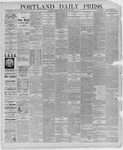 Portland Daily Press: May 22,1886