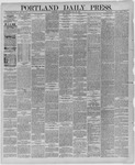 Portland Daily Press: May 26,1886