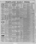 Portland Daily Press: May 27,1886