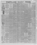 Portland Daily Press: June 01,1886