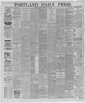 Portland Daily Press: June 03,1886