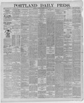 Portland Daily Press: June 17,1886