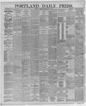 Portland Daily Press: June 24,1886