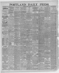 Portland Daily Press: June 26,1886