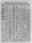 Portland Daily Press:  July 05,1886