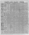 Portland Daily Press:  July 06,1886